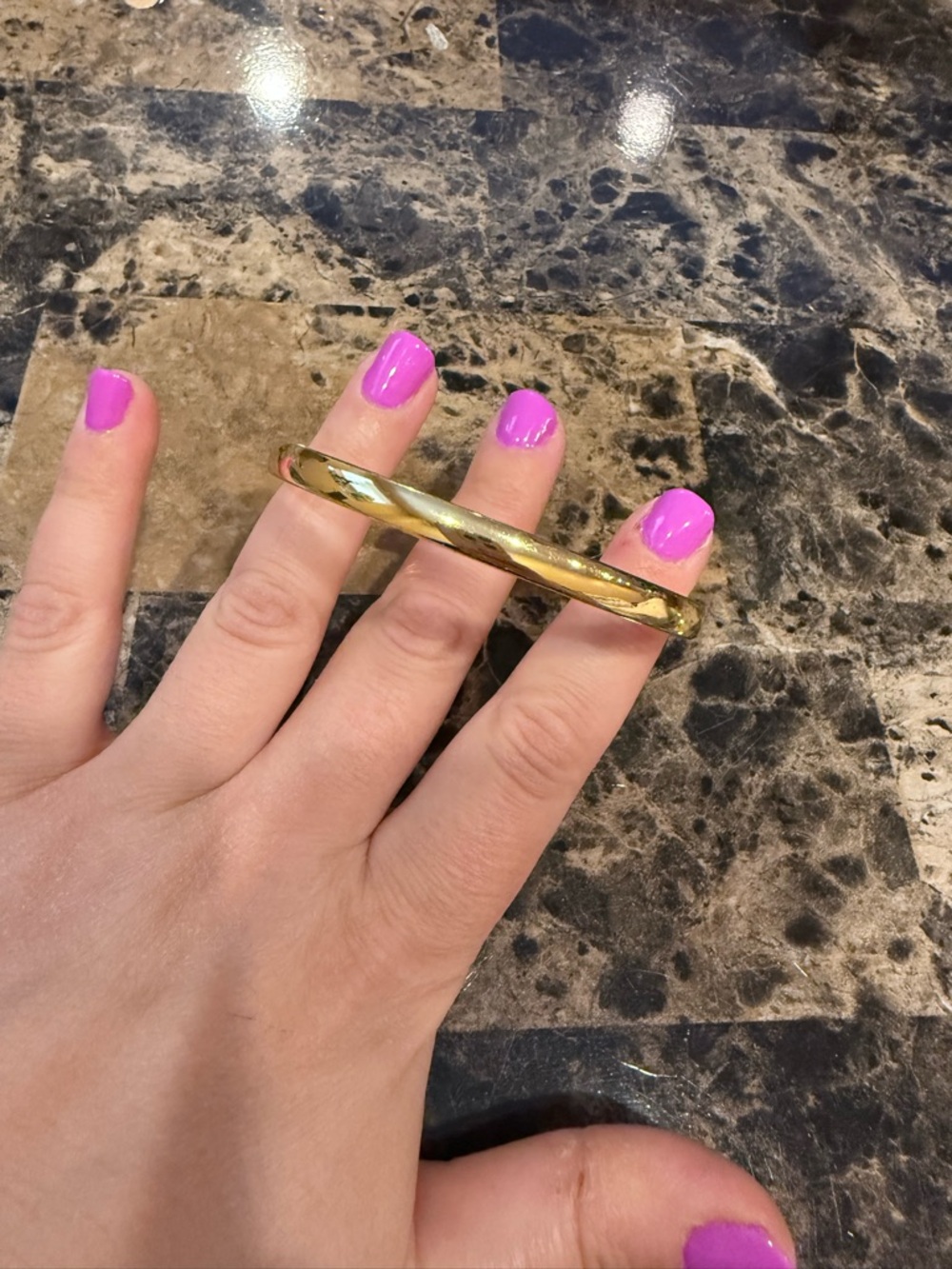 Kate Spade "Heart of Gold" Idiom Bangle - Picture 6 of 8